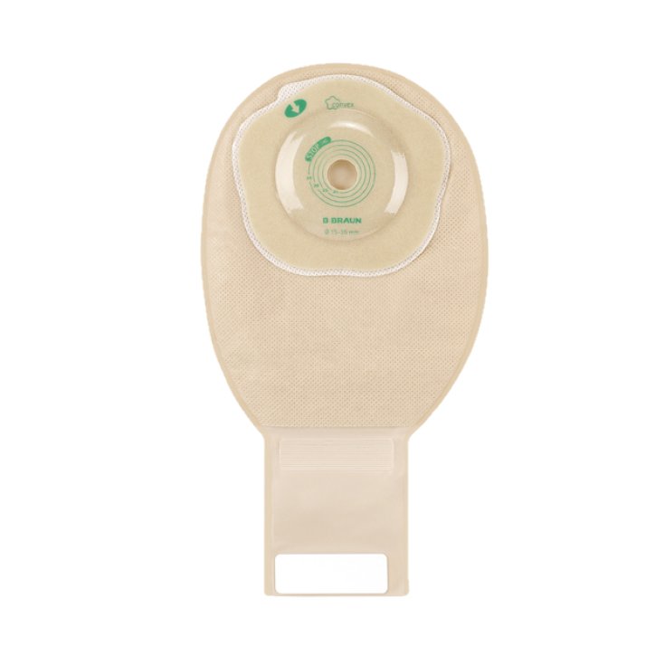 Flexima Active O'Convex Sacca Urostomia Trasparente 15-35mm B.Braun 10 Pezzi