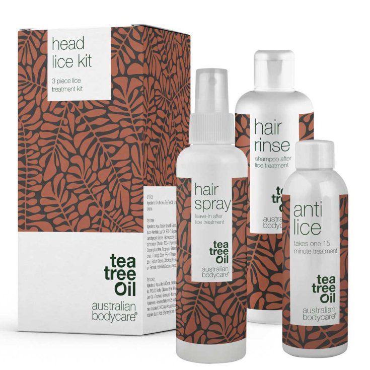 Head Lice Kit Tea Tree Oil Australian Bodycare&reg; 3 Pezzi