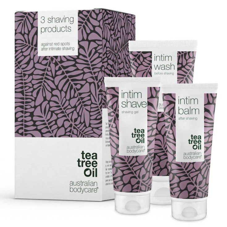 Intim Shaving Kit Tea Tree Oil Australian Bodycare&reg; 3 Pezzi