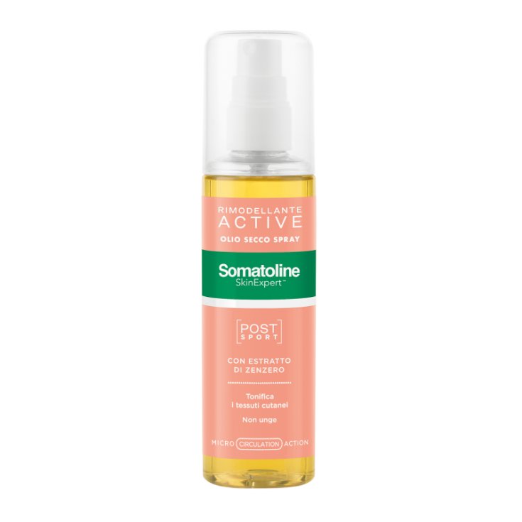 Olio Secco Spray Post Sport Rimodellante Active Somatoline 125ml