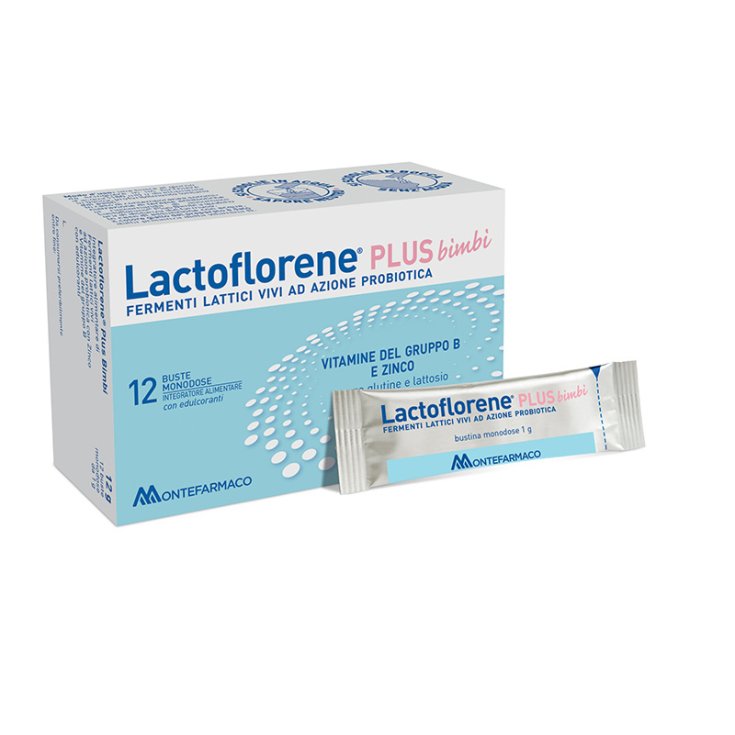 Lactoflorene&reg; Plus Bimbi MONTEFARMACO12 Buste