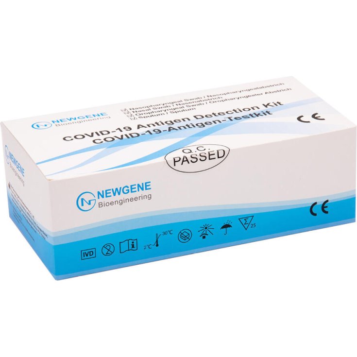 Covid-19 Antigen Detection Kit 4 in 1 NEWGENE 25 Pezzi