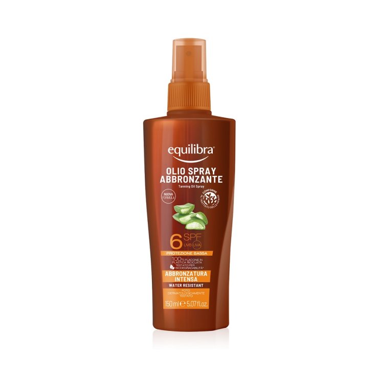 Olio Spray Abbronzante Spf6 Equilibra&reg; 150ml