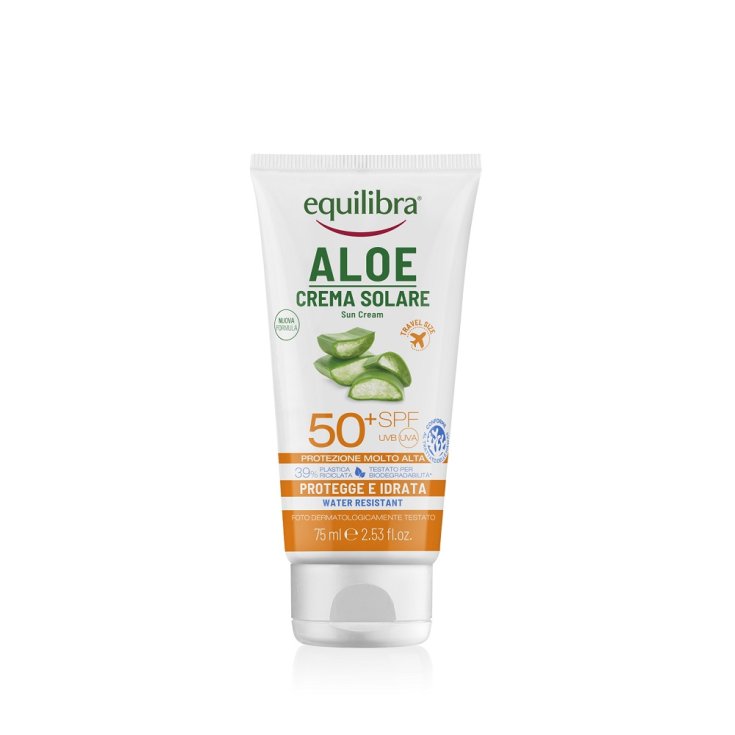 Aloe Crema Solare Spf50+ Minitaglia Equilibra&reg; 75ml