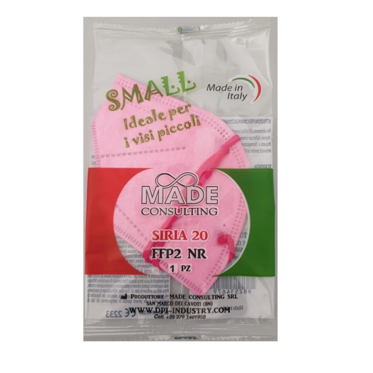 Mascherina&nbsp;FFP2 Siria 20 Small Rosa Made Consulting