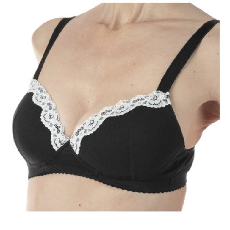 Mammy Reggiseno Gravidanza Imbottito Nero 3C Chicco 1 Pezzo