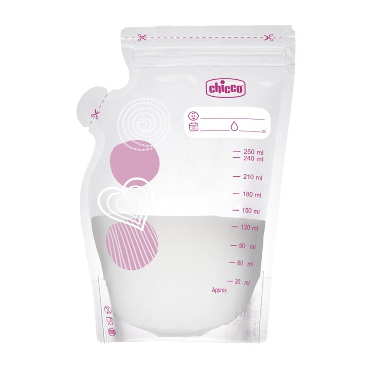 Sacca Latte Materno Chicco 30 Pezzi