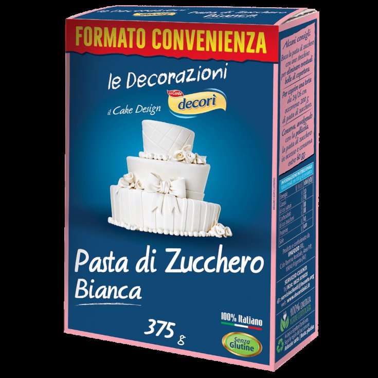 Pasta di Zucchero Bianca Decor&igrave; 375g
