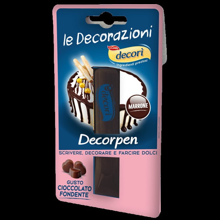 Gelatina Cioccolato Marrone Decorpen Decor&igrave; 25g