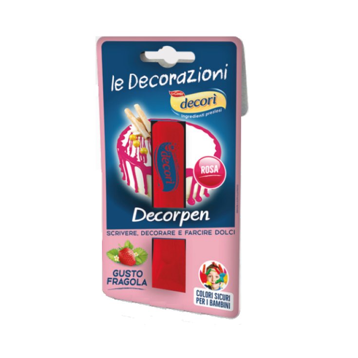Gelatina Fragola Rosa Decorpen Decor&igrave; 25g