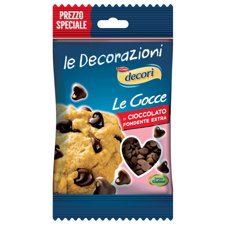 Decor&igrave; Gocce di Cioccolato Lo Conte 40g