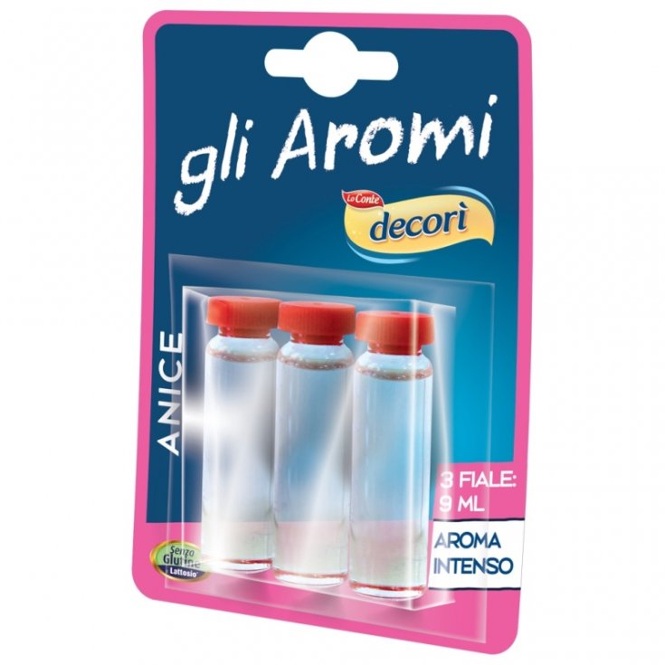 Aroma&nbsp;Anice Decor&igrave;  Lo Conte 3x3ml
