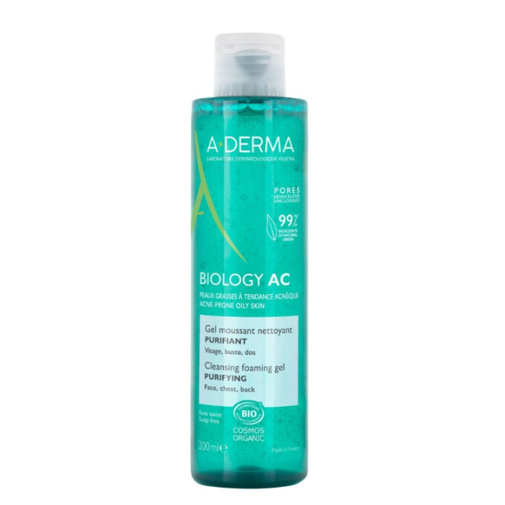 Biology AC Gel Detergente A-Derma 200ml
