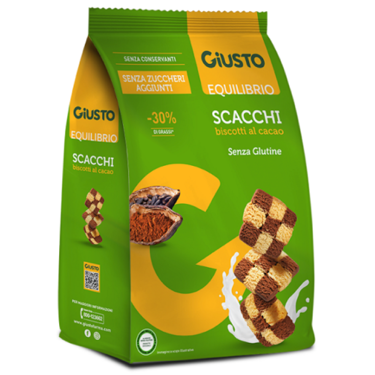 Biscotti Scacchi Giusto 250g Promo