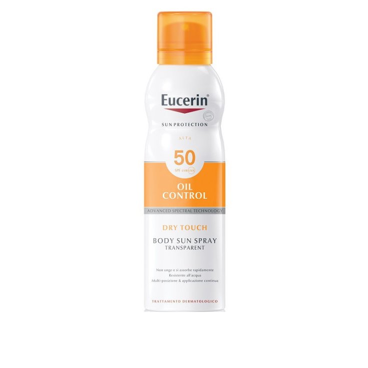 Oil Control Dry Touch SPF50 Body&nbsp;Sun Spray Eucerin 200ml