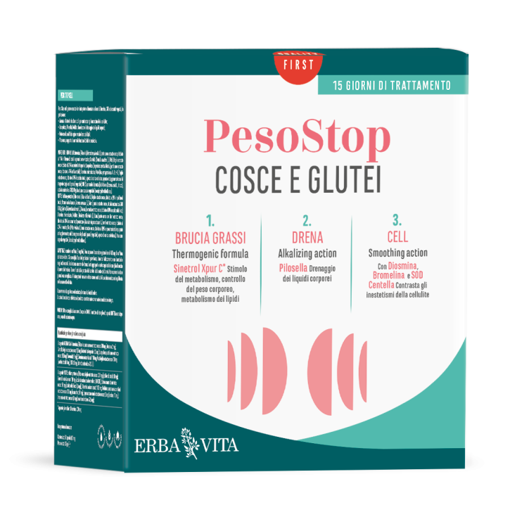 Peso Stop Kit Cosce E Glutei Erba Vita 3 Pezzi