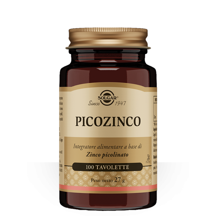 Picozinco Solgar 100 Tavolette