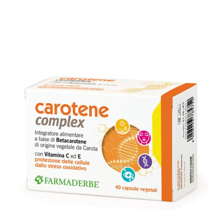 Carotene Complex FARMADERBE&reg; 40 Capsule