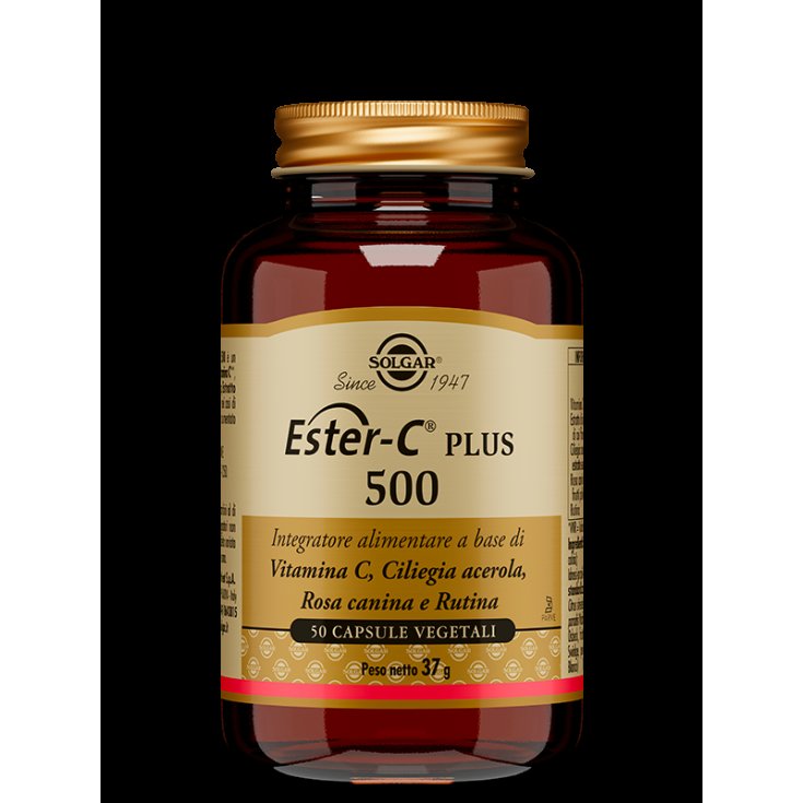 Ester C Plus 500 Solgar 50 Capsule Vegetali