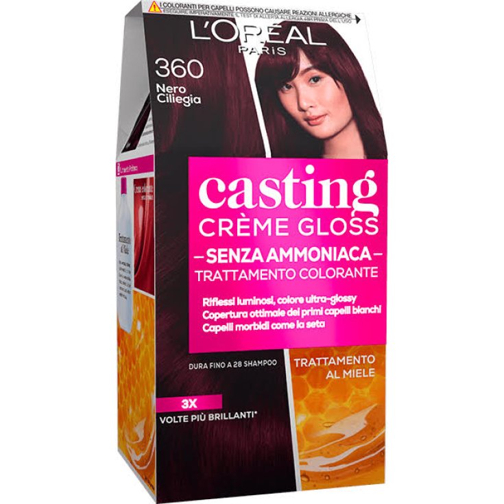 Casting Cr&egrave;me Gloss 360 Nero Ciliegia L'Or&eacute;al 1 Kit