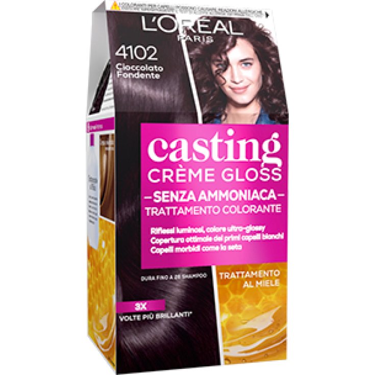 Casting Cr&egrave;me Gloss 4102 Cioccolato Fondente L'Or&eacute;al 1 Kit