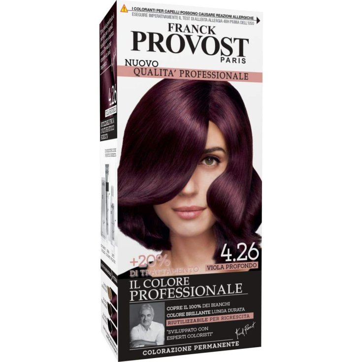 Colore Professionale 4,26 Viola Profondo Franck Provost 1 Kit