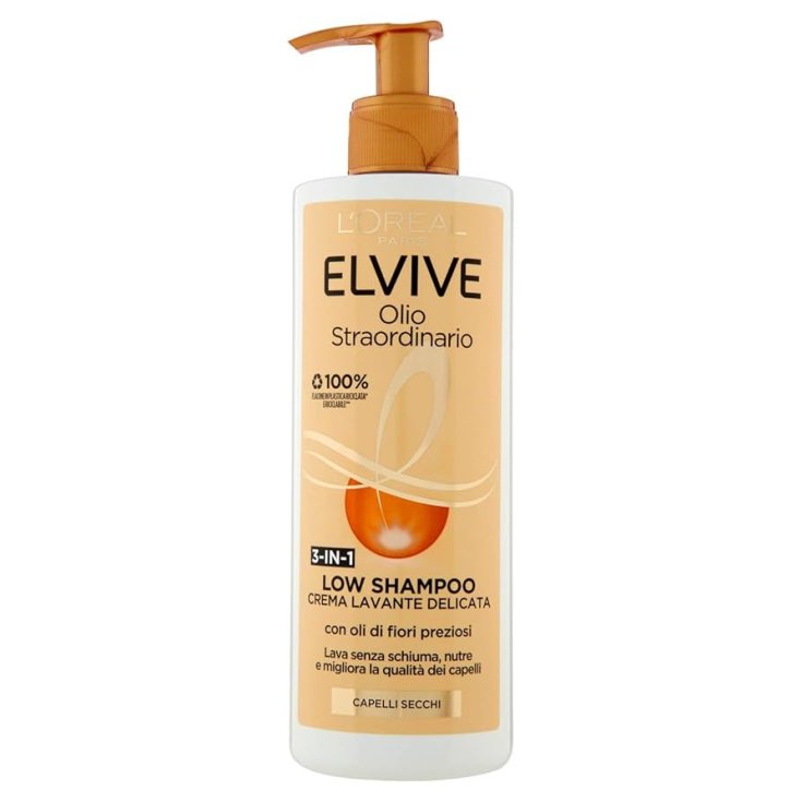 Elvive Olio Straordinario Low Shampoo L'Or&eacute;al Paris 400ml