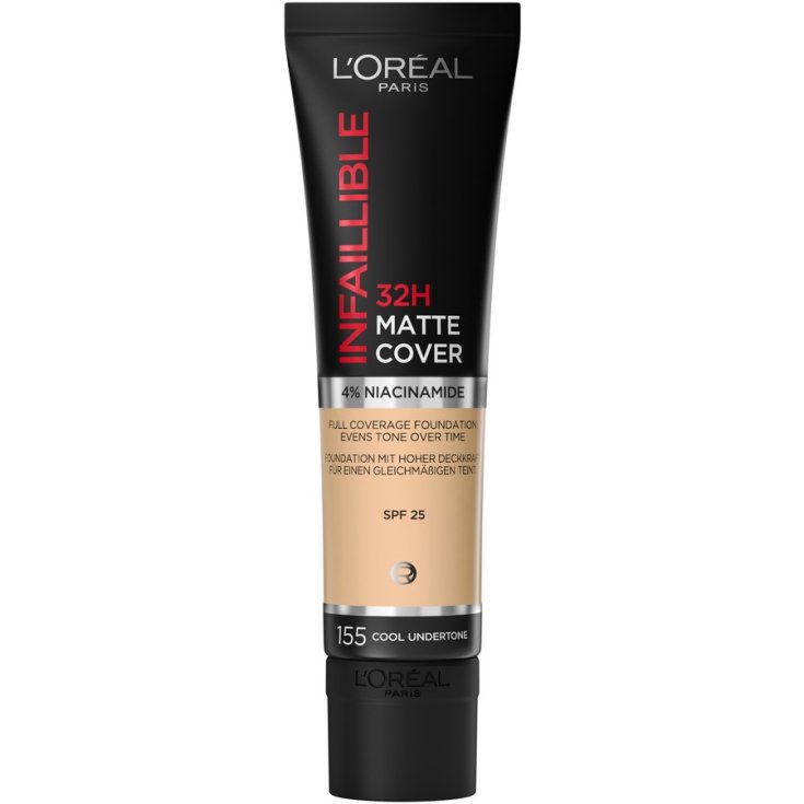 Infallible 32H Matte Cover Liquid Foundation SPF 25 155 L'Or&eacute;al 30ml