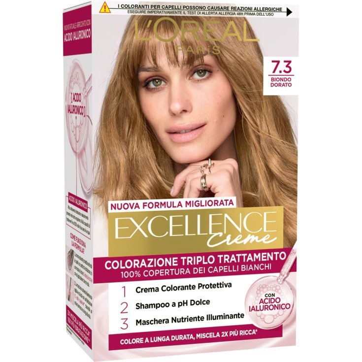 Excellence Cr&egrave;me Biondo Dorato 7.3 L'Or&eacute;al 1 KIt