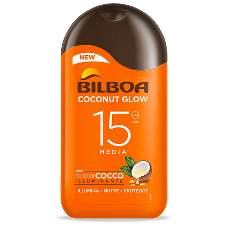 Coconut Glow Latte Solare Spf15 Bilboa 200ml