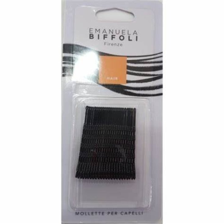 Mollette Capelli Mori Emanuela Biffoli 26 Pezzi