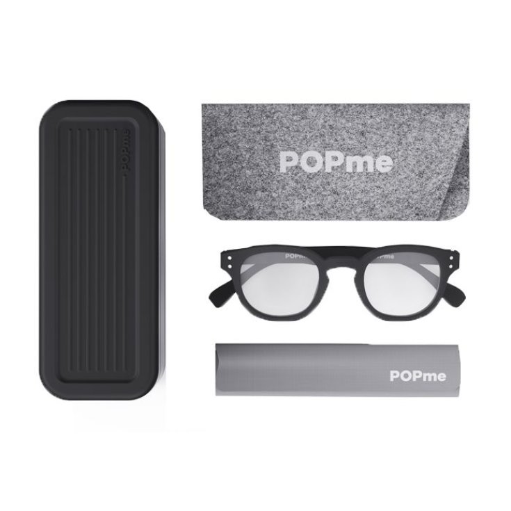 Glasses Black Licorice +1,5 Popme