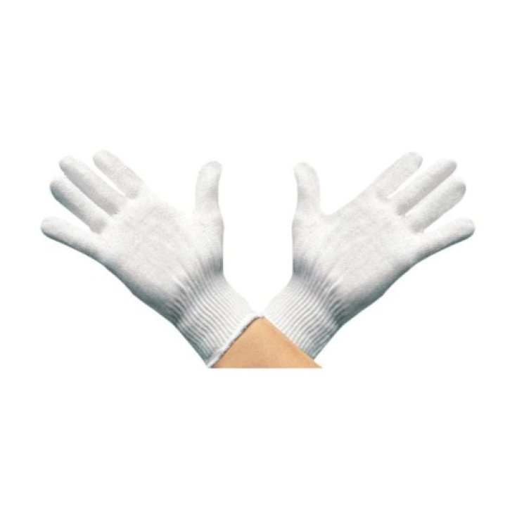 Guanti Chirurgici Cotone&nbsp;Bianco Tg.7,5 1 Paio