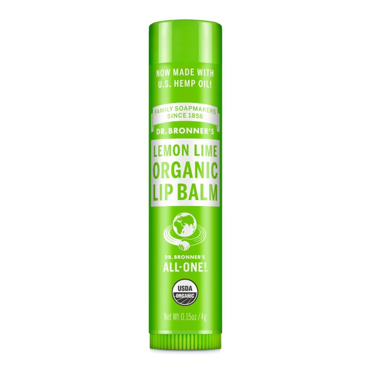 Organic Lip Balm Lemon Lime Dr. Bronner's 4g