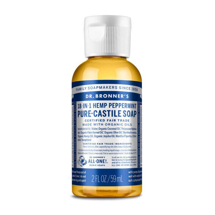 Pure-Castiglia 18 In 1 Hemp Peppermint Dr. Bronner's 59ml