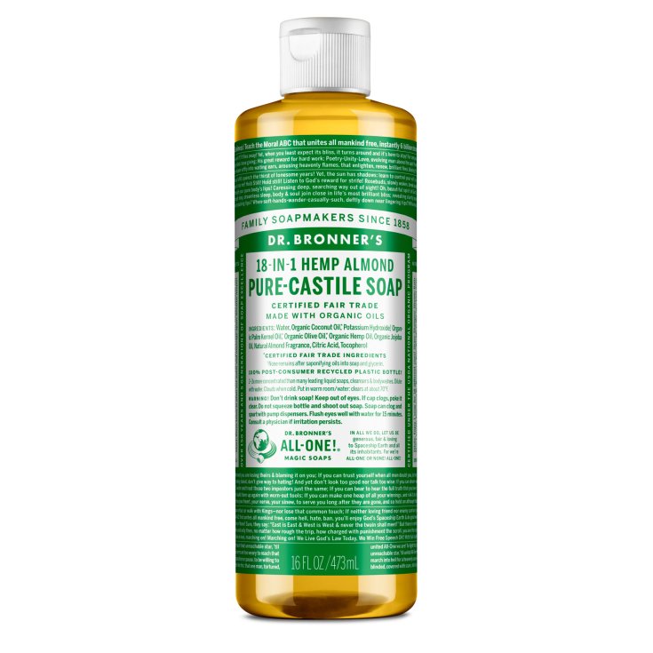 Pure-Castiglia 18 In 1 Mandorla Dr. Bronner's 473ml