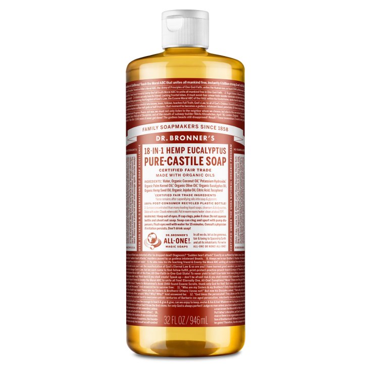 Pure-Castiglia 18 In 1 Eucalyptus Dr. Bronner's 946ml