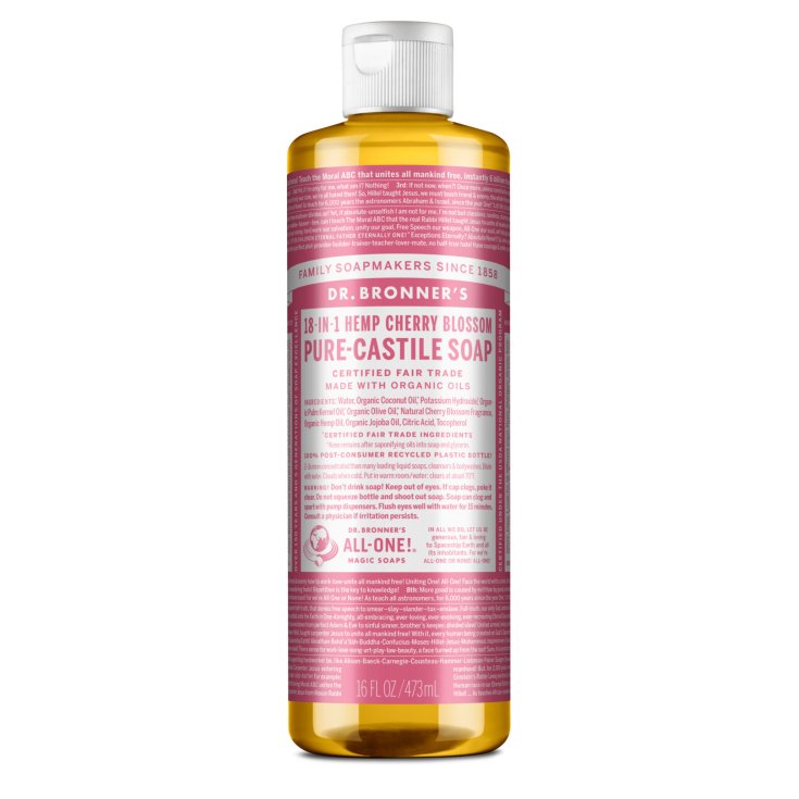 Pure-Castiglia 18 In 1 Cherry Blossom Dr. Bronner's 473ml