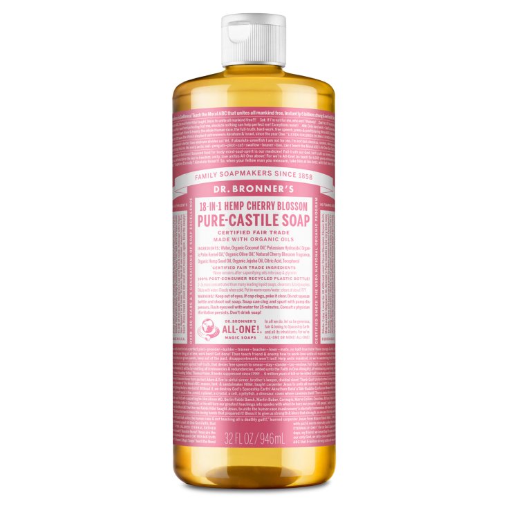 Pure-Castiglia 18 In 1 Cherry Blossom Dr. Bronner's 946ml