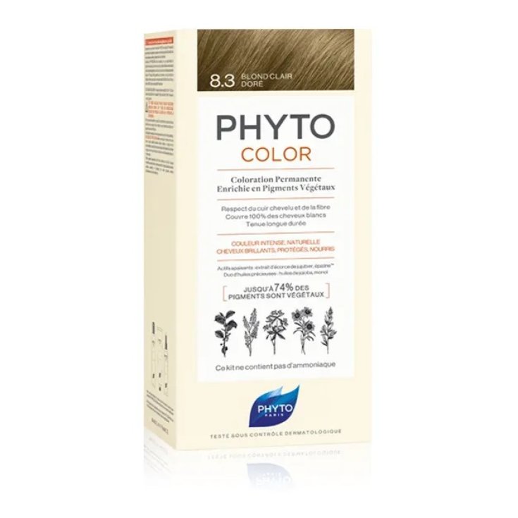 Phytocolor 8.3&nbsp;Biondo Chiaro Dorato Colorazione Permanente Phyto
