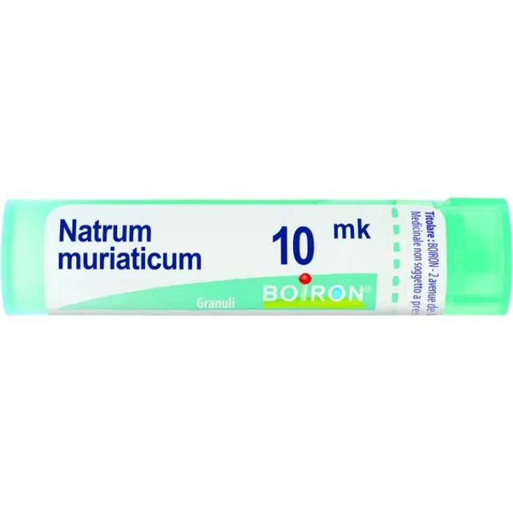Natrium Muriaticum 10MK&nbsp;Boiron Granuli 4g