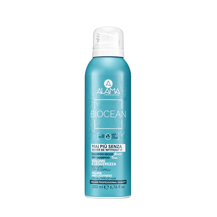 Biocean Mai Pi&ugrave; Senza Shampoo Secco Mousse ALAMA 200ml