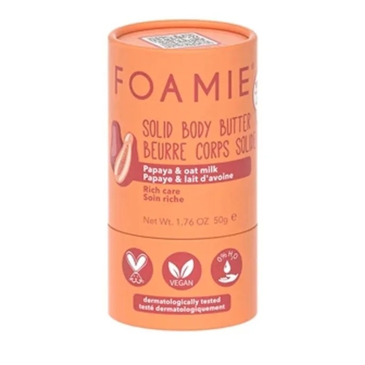 Solid Body Butter Papaya & Latte di Capra Foamie&reg; 50g