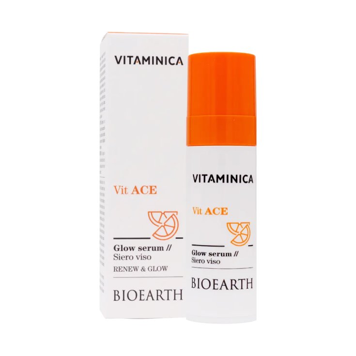 Glow Serum Renew&Glow Siero Viso Bioearth 30ml