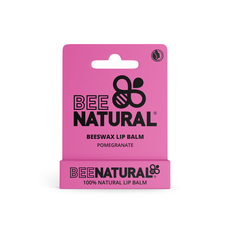 Bee Natural&reg; Balsamo Labbra Gusto Melograno 4,2g