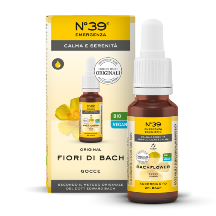 N&deg;39 Emergenza FIori di Bach Lemon Pharma Gocce 20ml