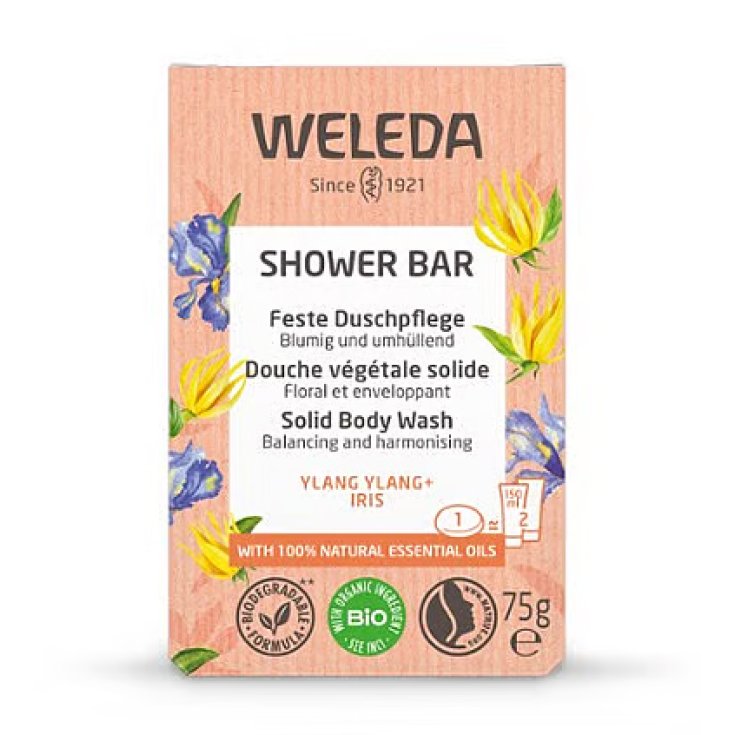 Bagno Doccia Solido Ylang + Iris Weleda 75g