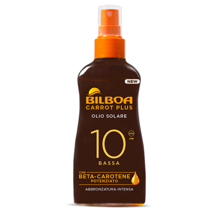 Carrot Plus Olio Solare Spf 10 Bilboa 200ml