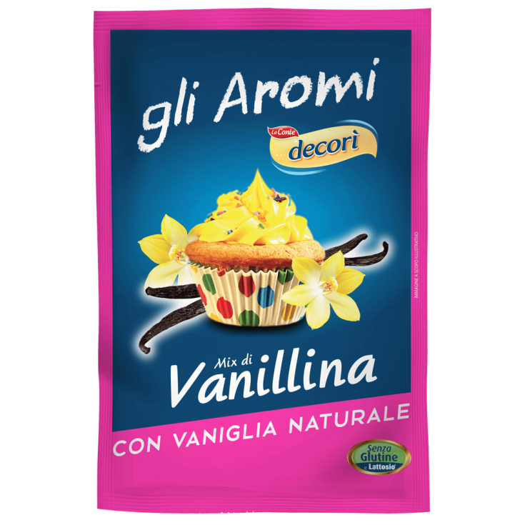 Decor&igrave; Vanillina Monodose Ipafood 8g