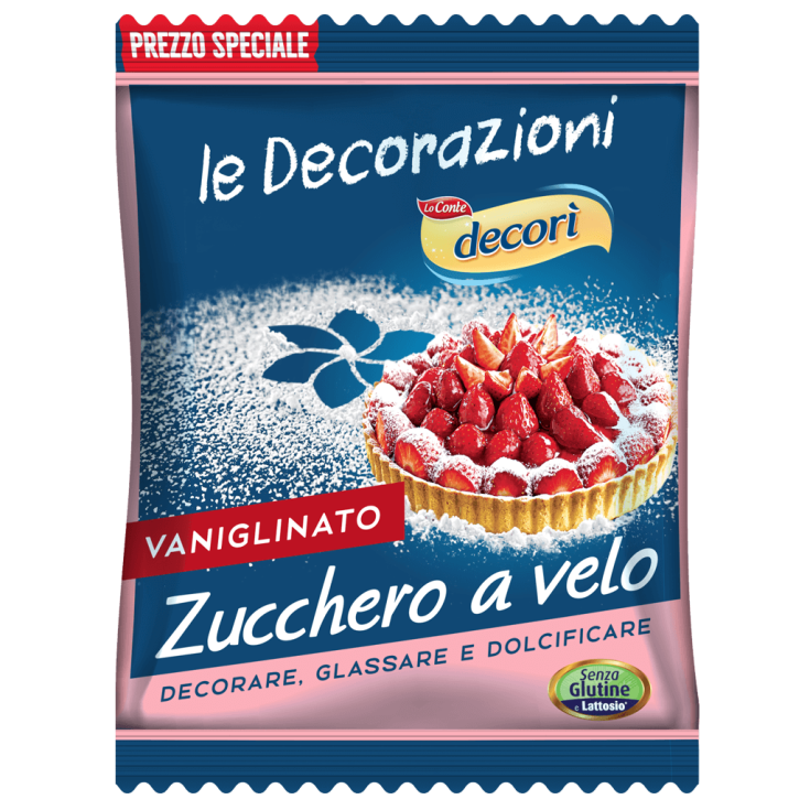 Decor&igrave; Zucchero A Velo Vanigliato Ipafood 125g